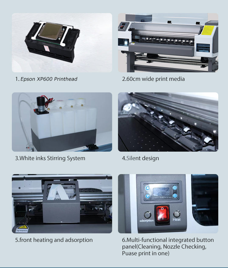 Refinecolor RF-CF60 DTF Printer Starter Business Bundle Ready To Ship image 5
