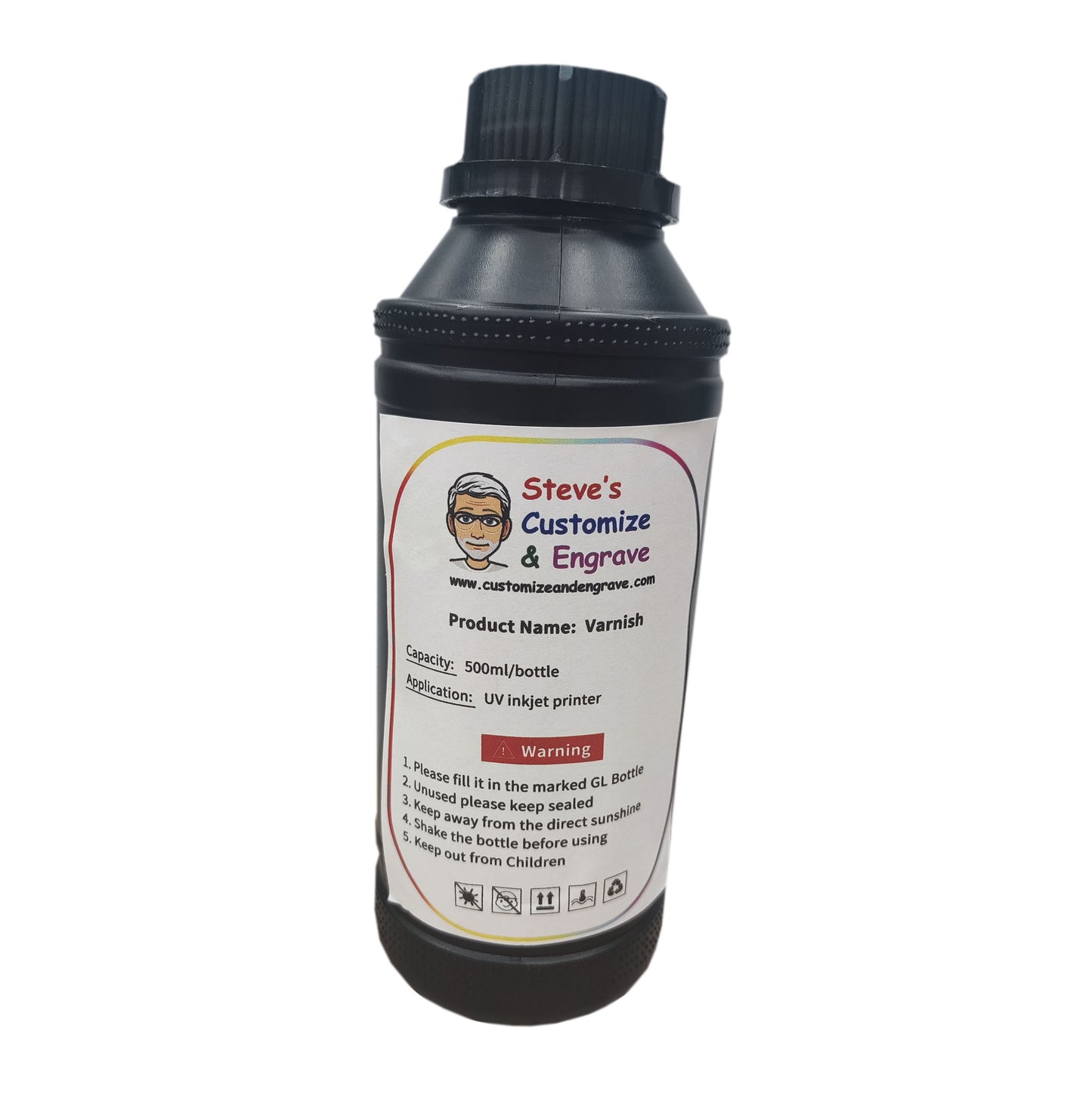 Varnish UV Ink For Refinecolor DTF Printer 500ml image 0