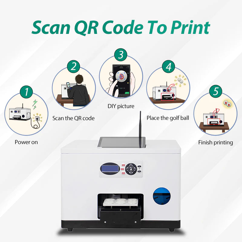 Refinecolor RF-GF1 UV Smart Golf Ball Printer image 3