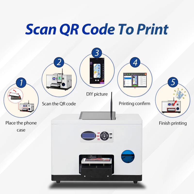 Refinecolor RF-PC1 UV Smart Cell Phone Case Printer image 5