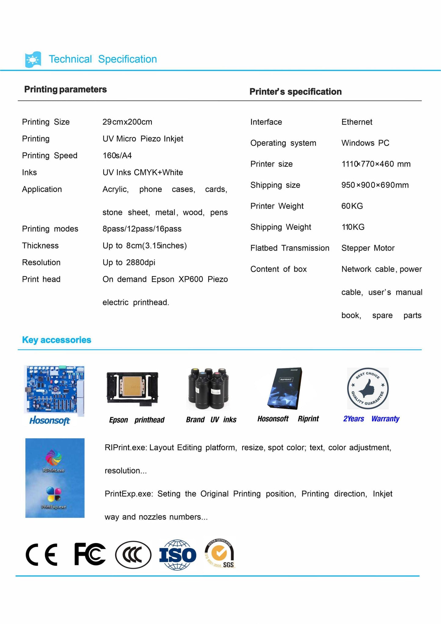 Refinecolor RF-ZZ2F UV DTF Printer Ready To Ship image 12