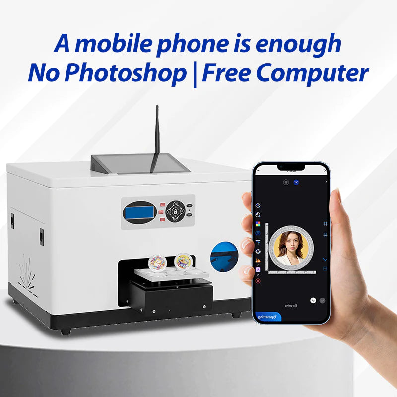 Refinecolor RF-CO1 UV Smart Coin Printer image 5