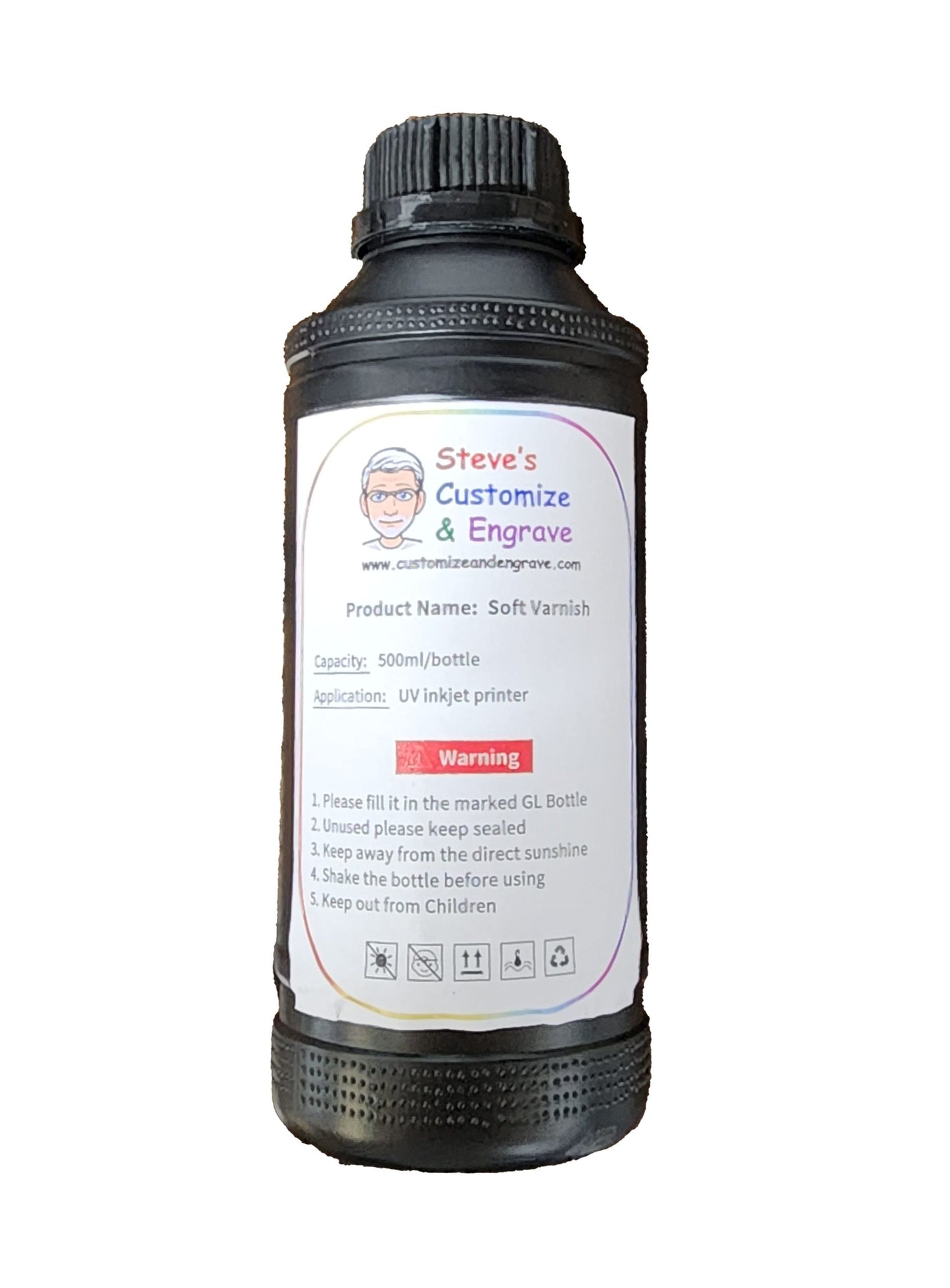 Varnish UV Soft Ink For Refinecolor DTF Printer 500ml image 0