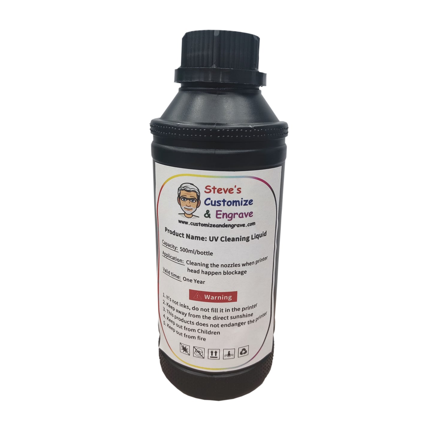 Cleaning Solution For Refinecolor UV Inks DTF Printer 500ml image 0