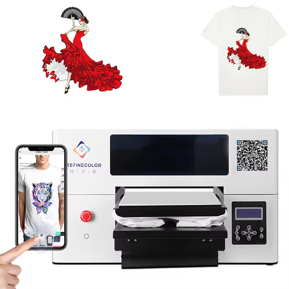Refinecolor RF-TS2 DTG Printer Starter Business Bundle Ready To Ship image 2