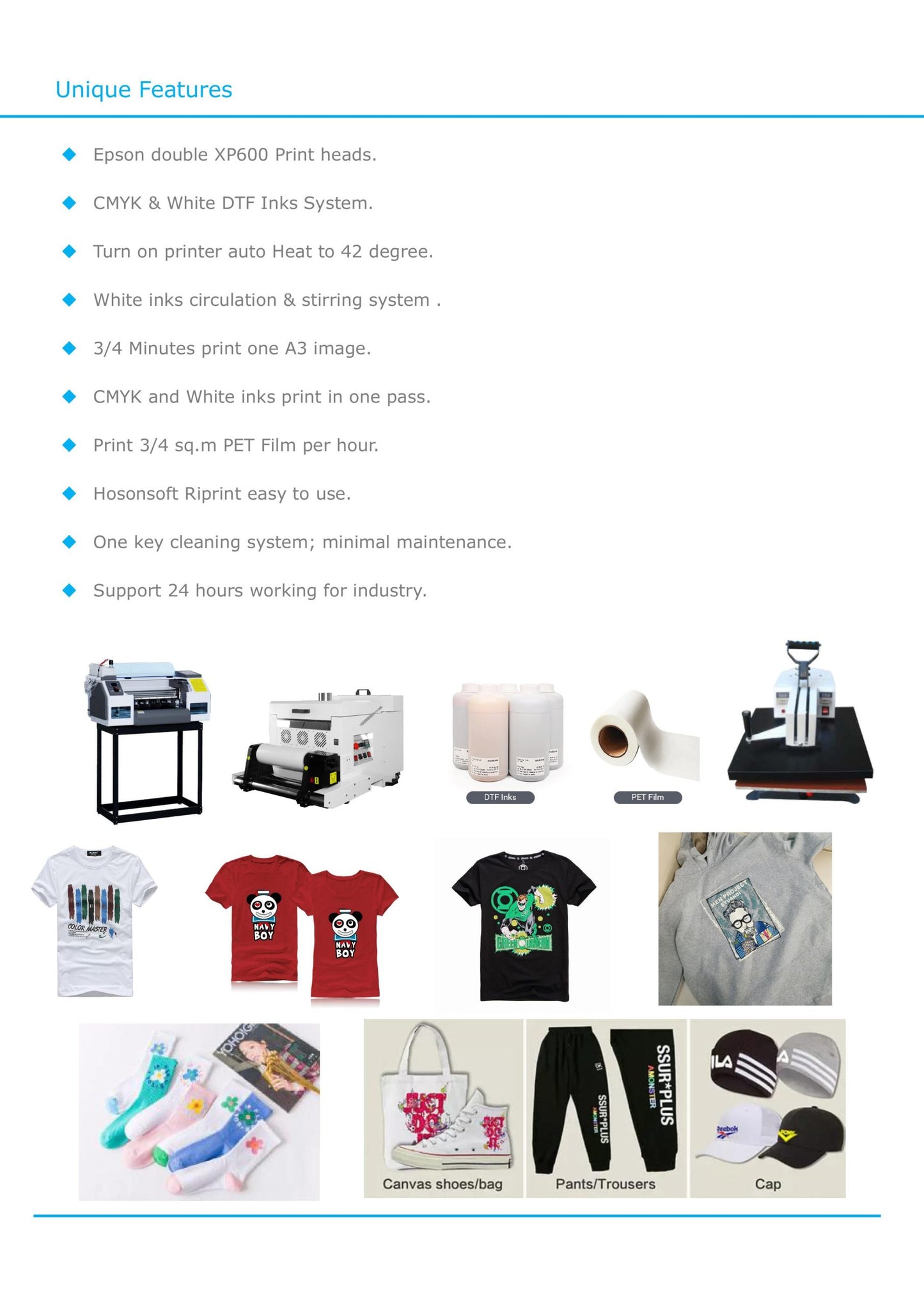 Refinecolor RF-CF30 DTF Printer Starter Business Bundle Ready To Ship image 11