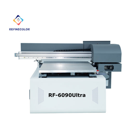 Refinecolor 6090 Ultra UV DTF Printer Bundle With Vision Positioning & 3 I3200 Printheads