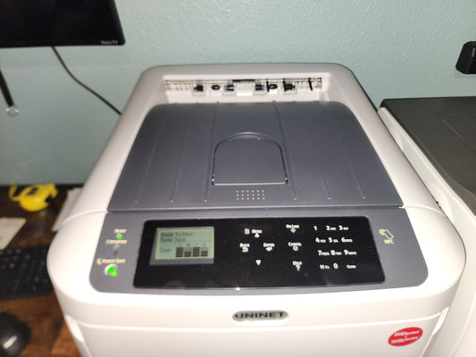 Uninet IColor 650 White Toner Printer - Used
