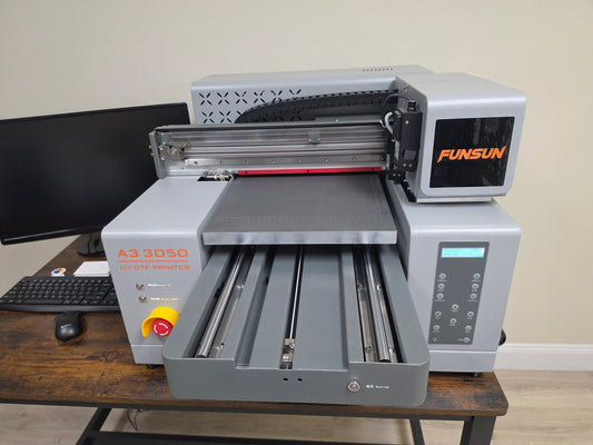 Funsun A3 3050 UV DTF Printer With Visual Positioning - Used