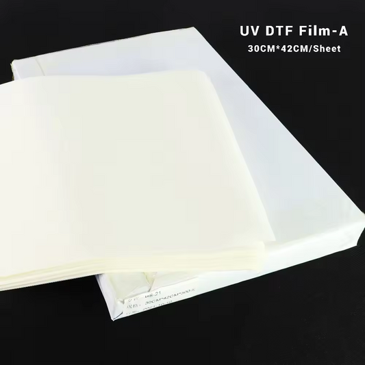 A Film Clear Sheets 100Pcs For Refinecolor Flatbed UV DTF Printer image 0