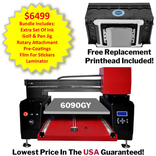 Refinecolor A1 6090 UV DTF Printer Starter Business Bundle