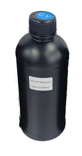 Cyan UV Neutral Ink For UV DTF Printer 500ml