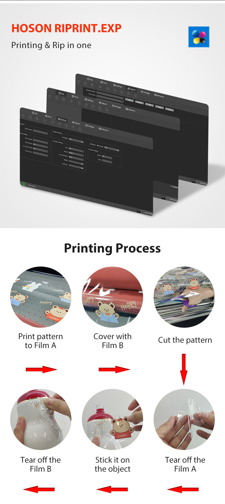 Refinecolor RF-60 PRO UV DTF Printer image 6