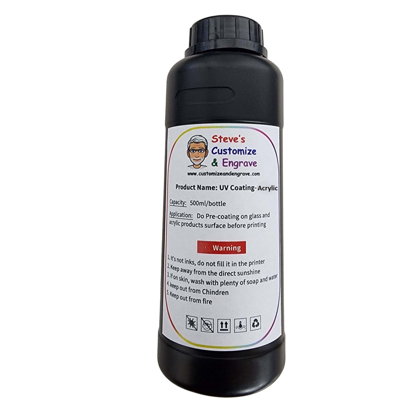 Acrylic Precoating For UV Printer 500ml