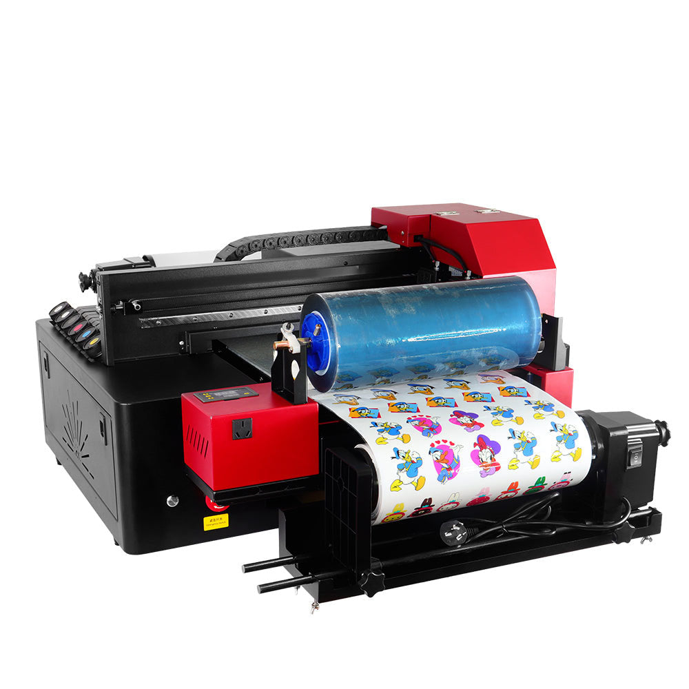 Refinecolor RF-ZZ2F UV DTF Printer More Ink Bundle image 3