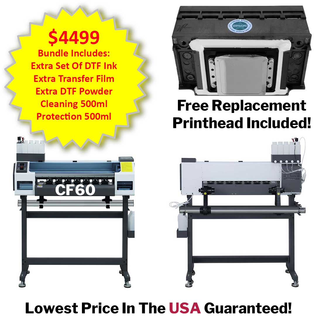 Refinecolor RF-CF60 DTF Printer Starter Business Bundle