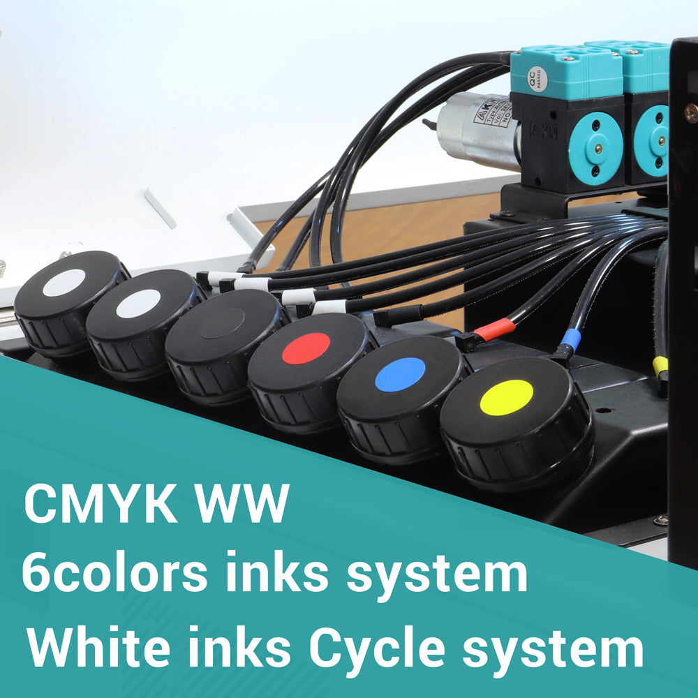 Refinecolor RF-TS2 DTG Printer More Ink Bundle image 7