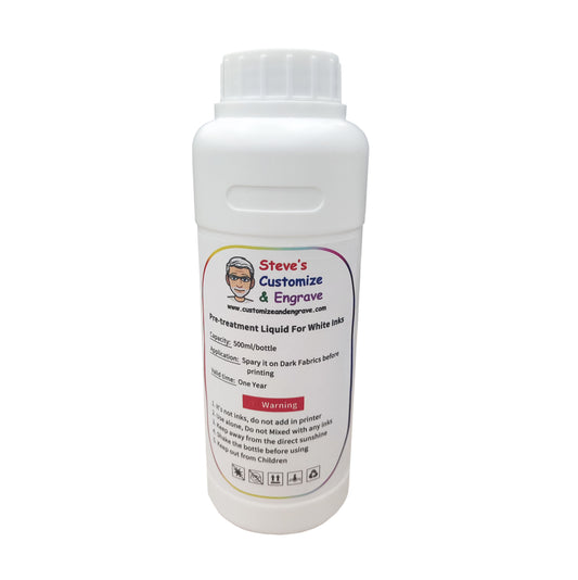 Pretreatment Solution For White Inks 500ml Refinecolor DTG Printer image 0